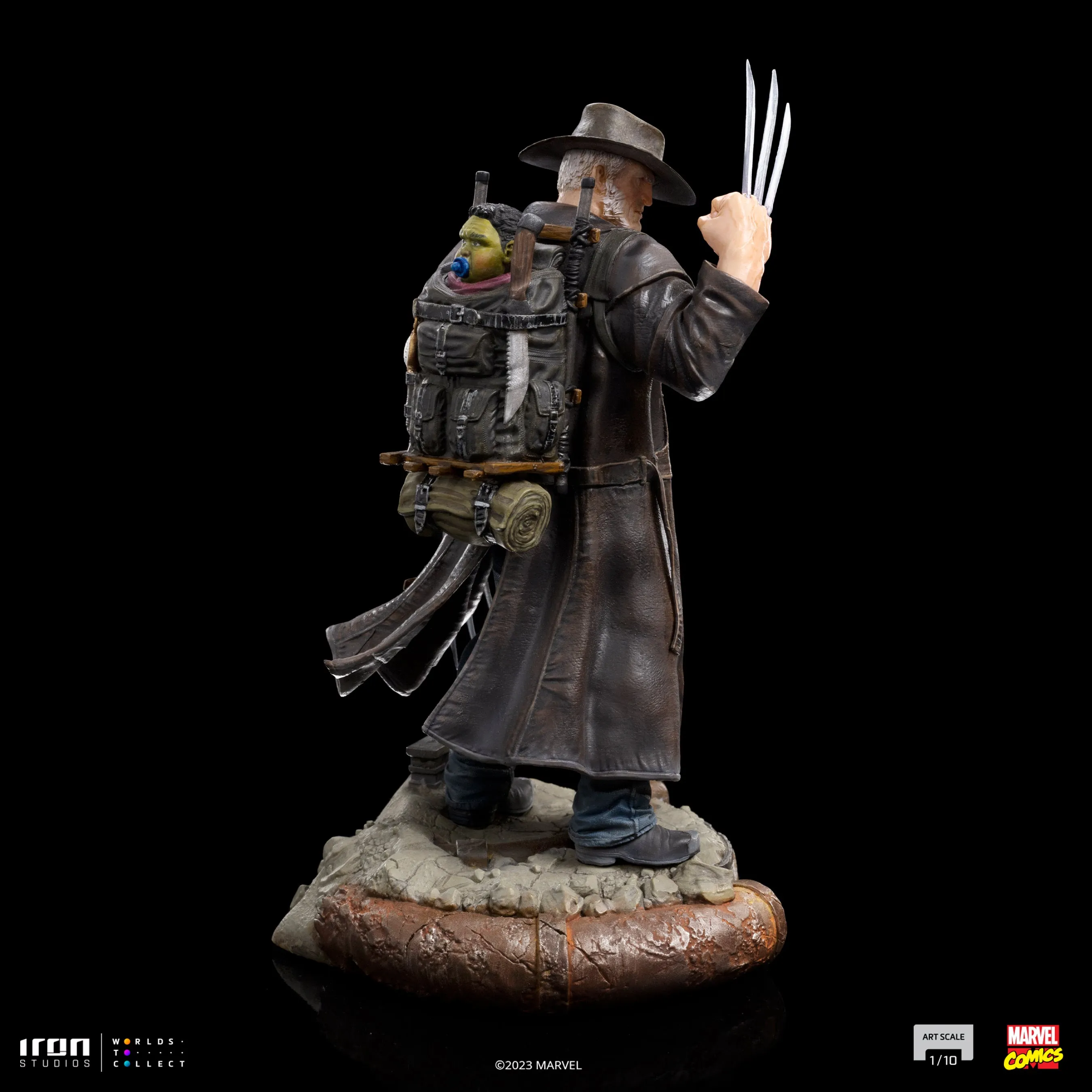 Old Man Logan Wolverine 50th Anniversary 1/10 Scale Statue