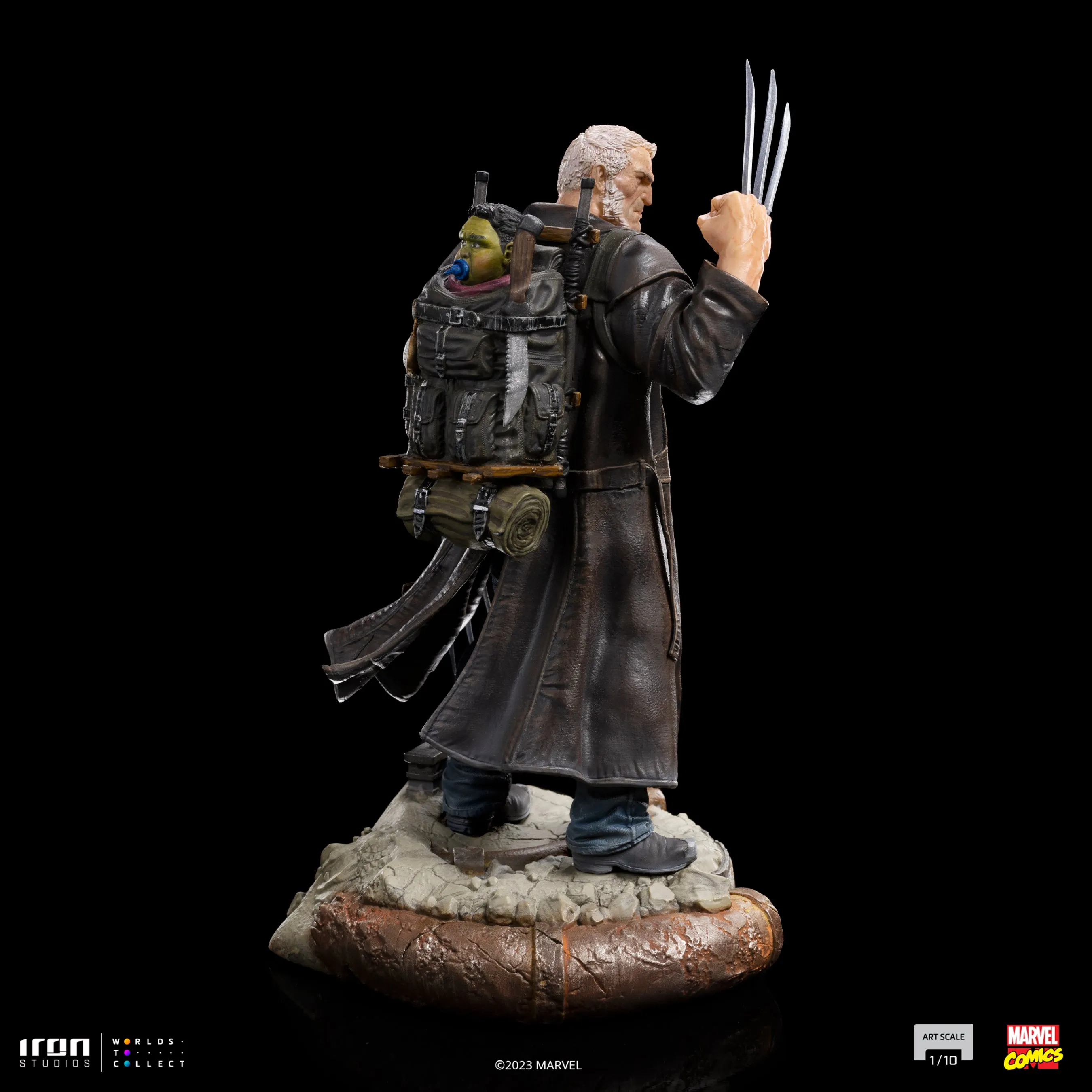 Old Man Logan Wolverine 50th Anniversary 1/10 Scale Statue