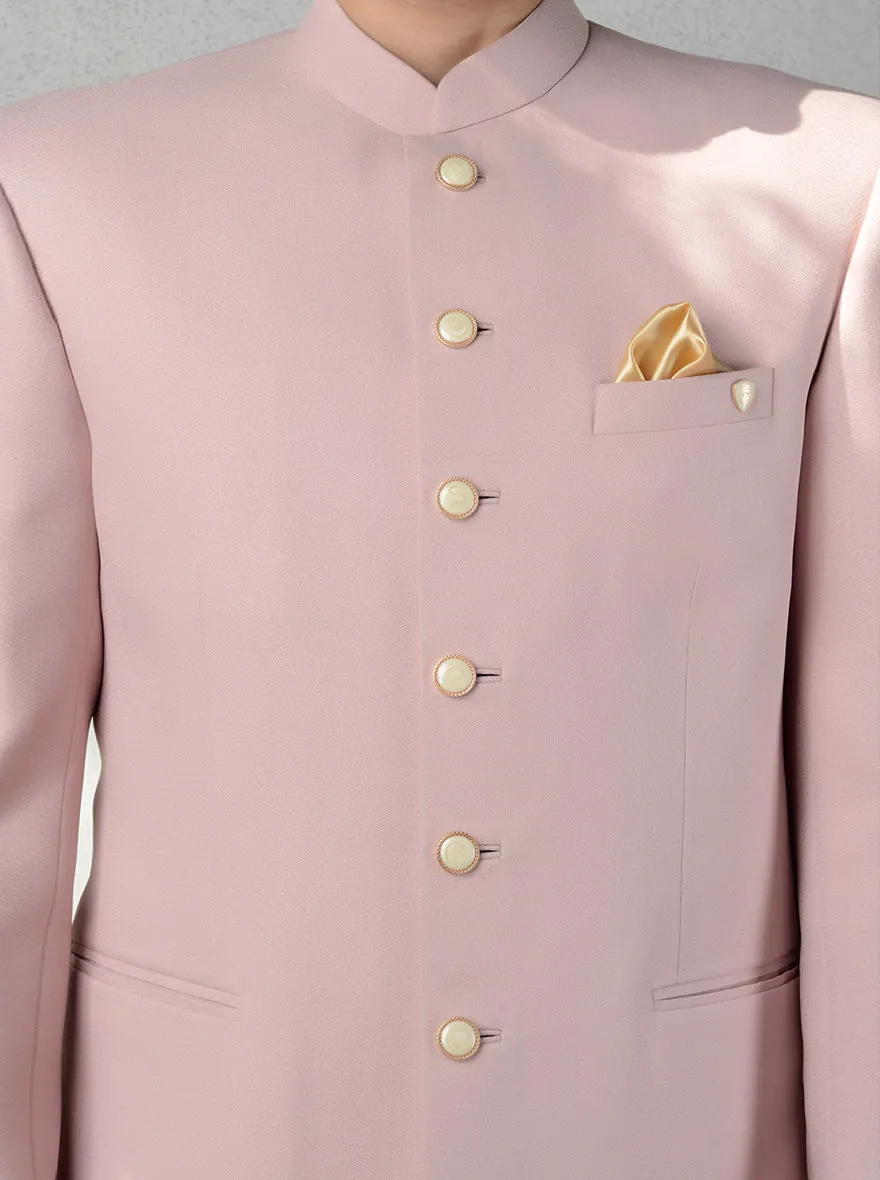Onion Pink Jodhpuri Suit | JadeBlue