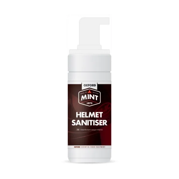 Oxford Products Mint Helmet Foam Sanitiser 100 ml Part# OC305