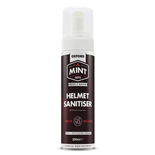 Oxford Products Mint Helmet Foam Sanitiser 200 ml Part# OC300