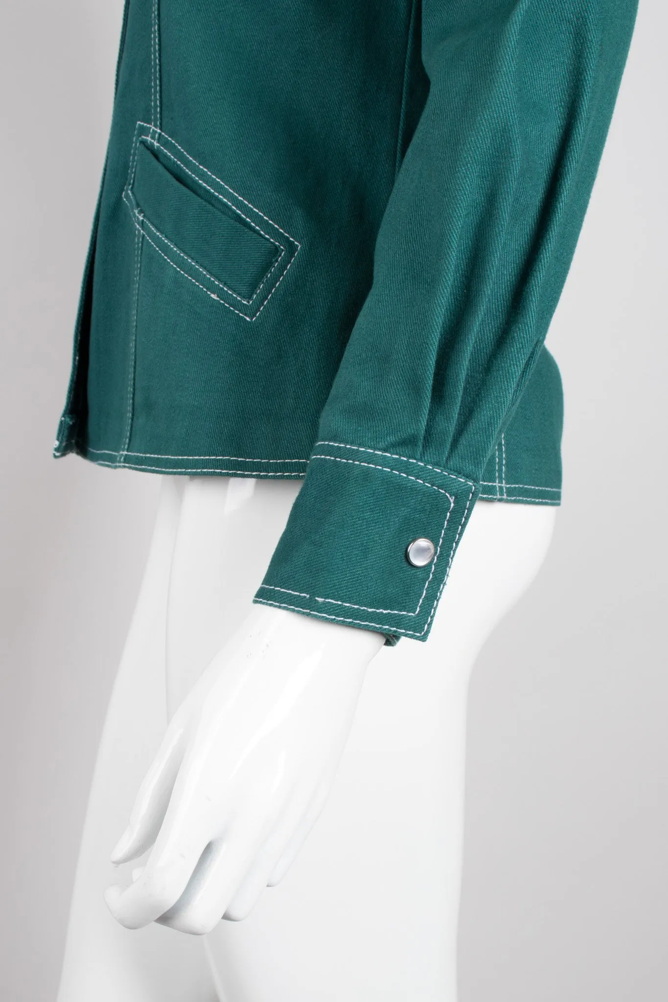 Painted Western Shirt Jacket