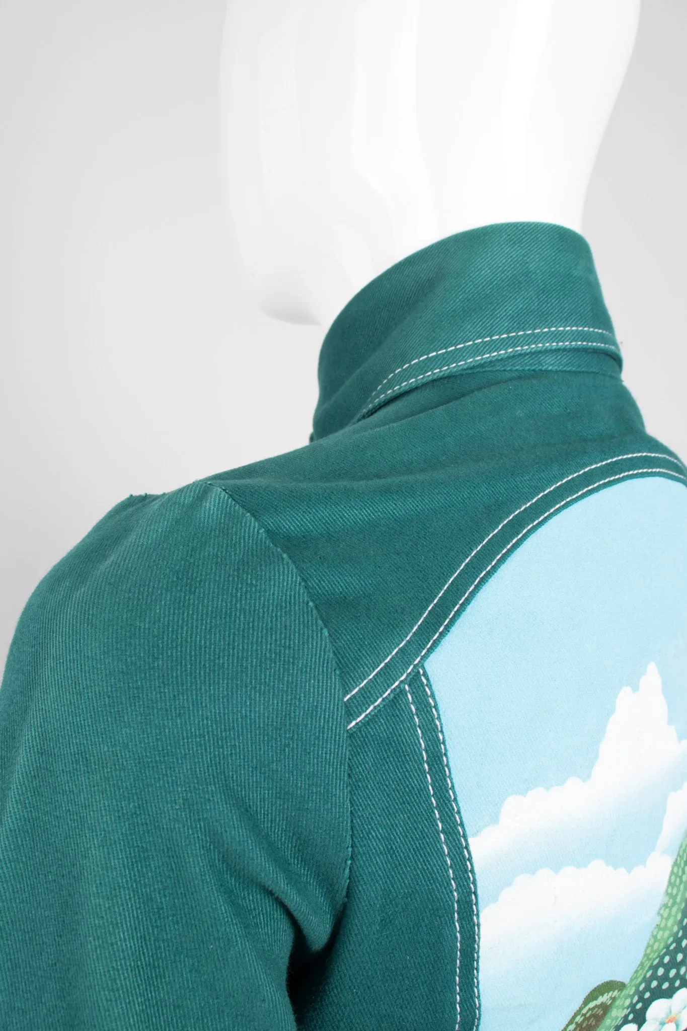 Painted Western Shirt Jacket