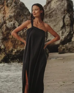 Pia Maxi Dress Black M/L