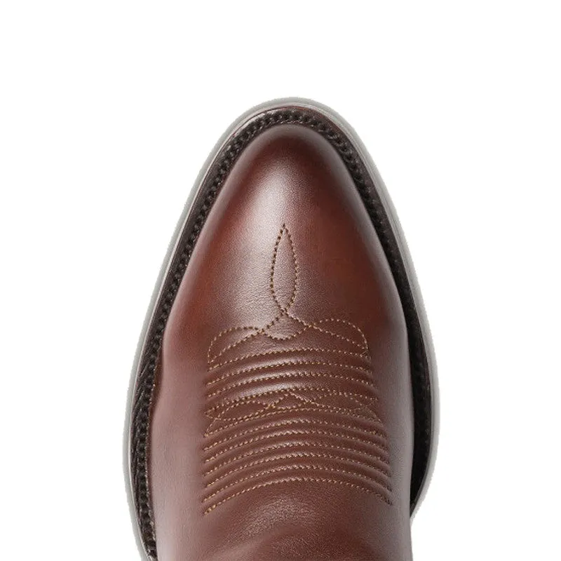Pointed Toe Western Inspired Embroider Cowboy Men Boots