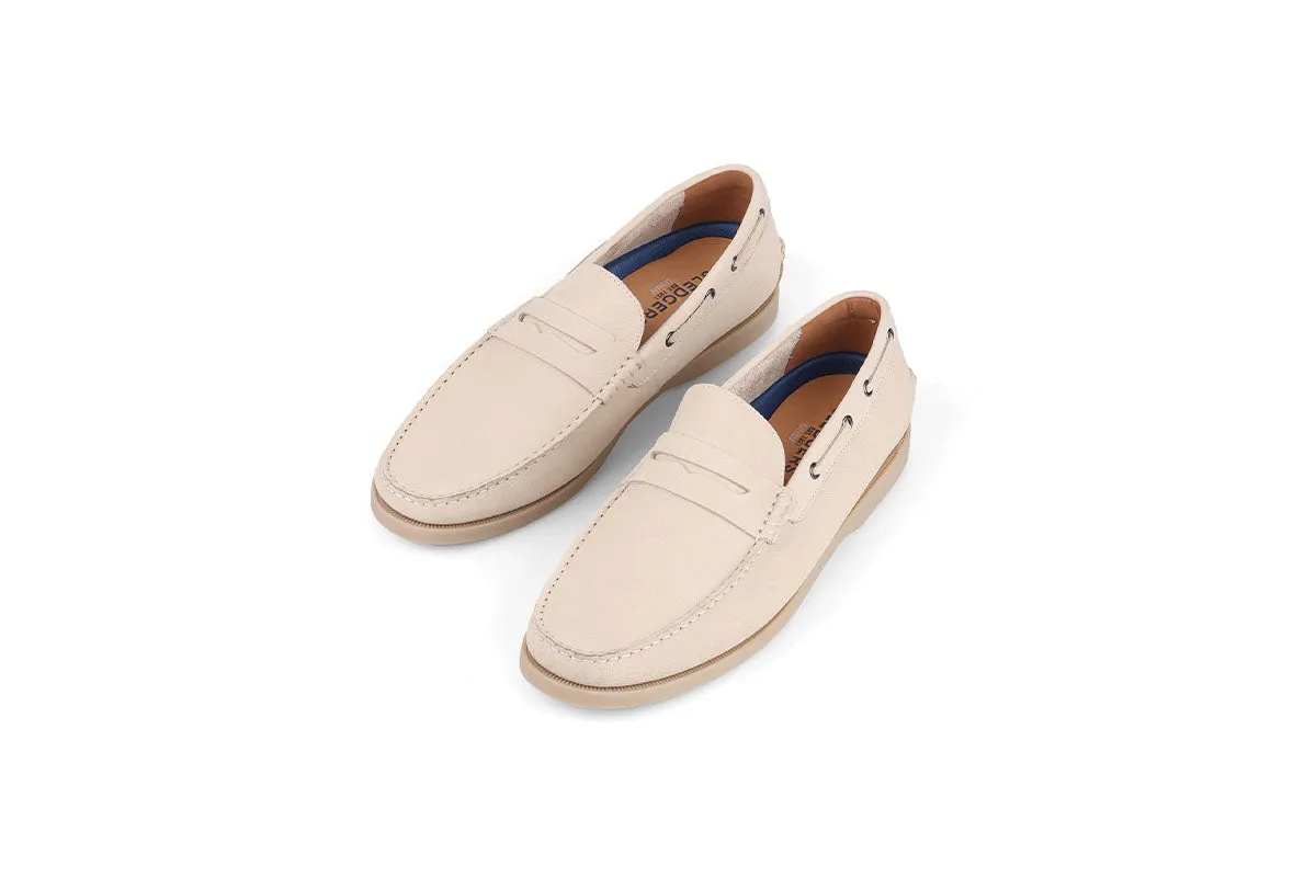 Portage Boat Shoe - Beige