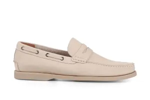 Portage Boat Shoe - Beige