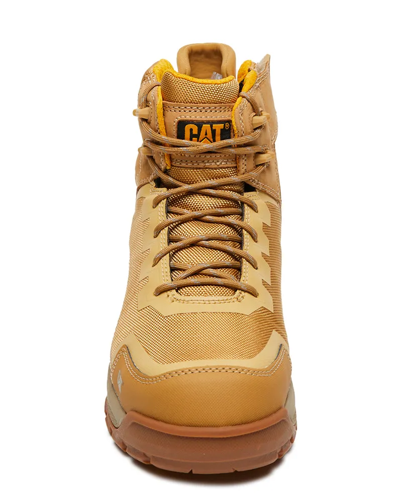 Propulsion Zip Side Safety Boot - Honey