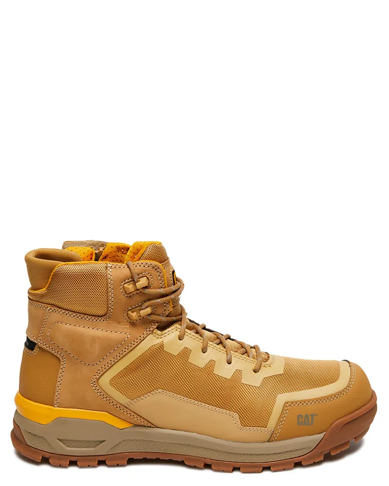 Propulsion Zip Side Safety Boot - Honey