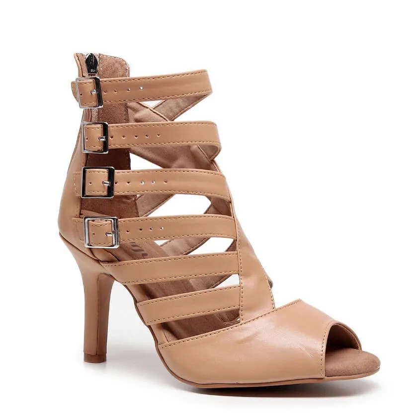 Rene Wide Fit - Truly Nude Shade Three - Suede Sole