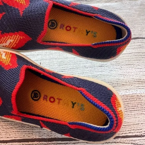 Rothy’s Navy Flame size 11 sneakers