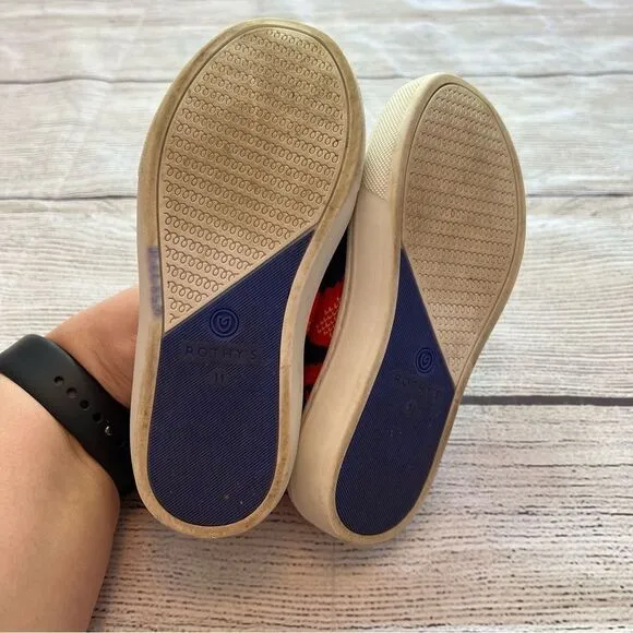 Rothy’s Navy Flame size 11 sneakers