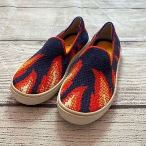 Rothy’s Navy Flame size 11 sneakers
