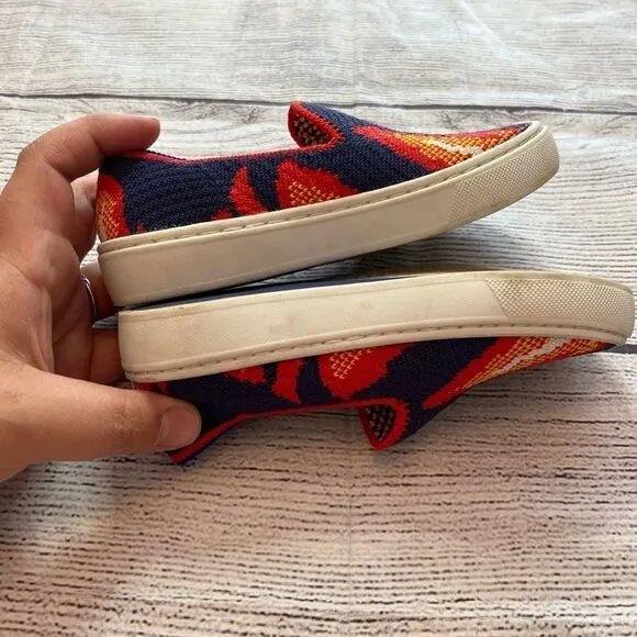 Rothy’s Navy Flame size 11 sneakers