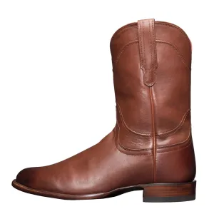 Round Toe Low Heel Western Boots