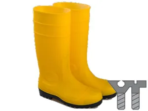 SAFETY RUBBER YELLOW BOOTS
