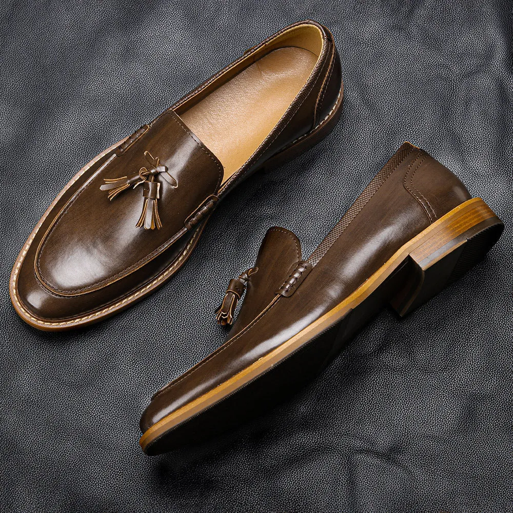 Santorini Leather Loafers