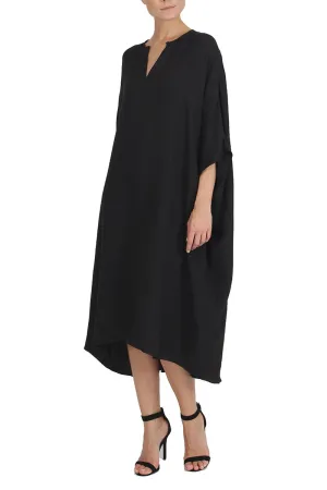 Silk Croco Jacquard Midi Boubou Caftan