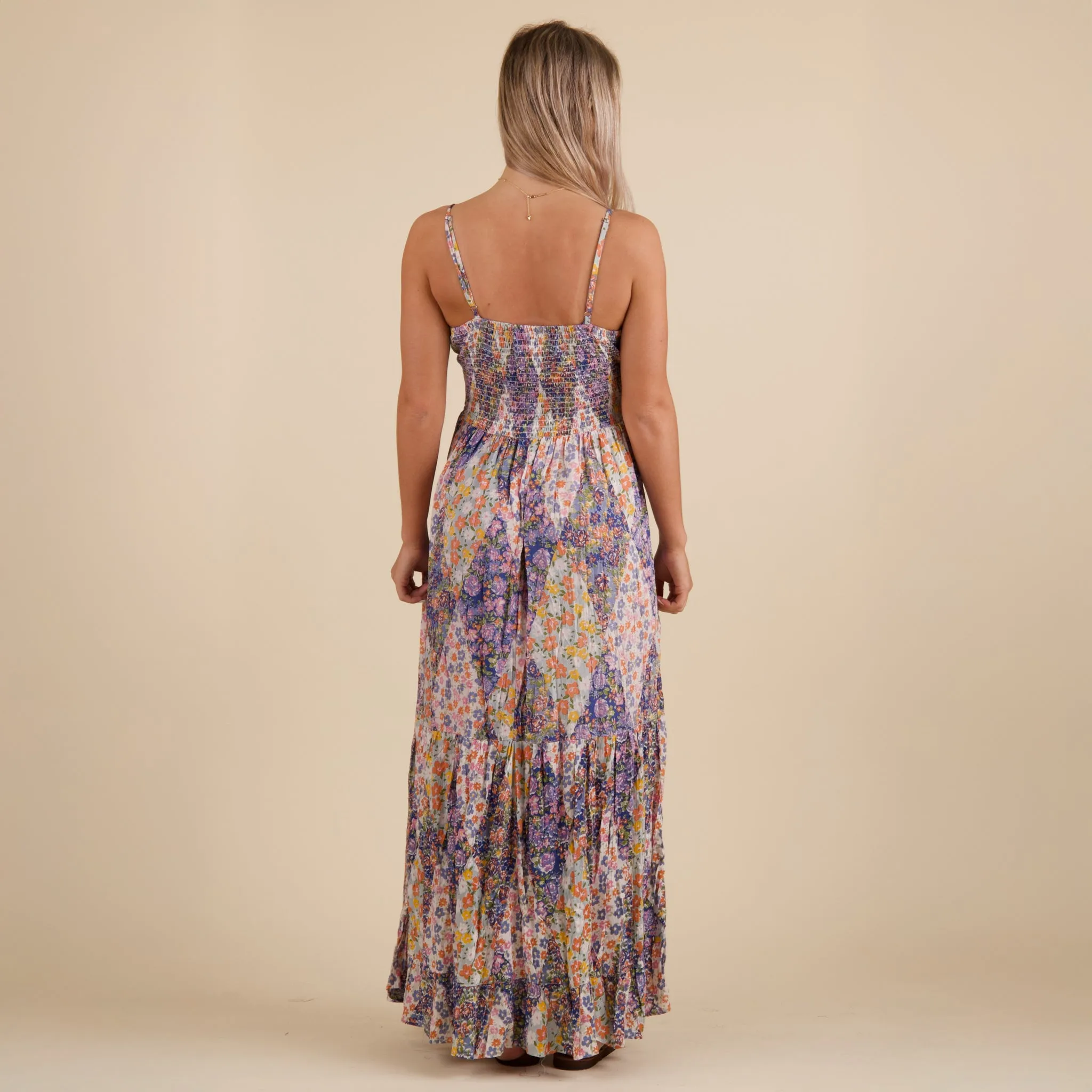Sleeveless Twist Maxi Dress