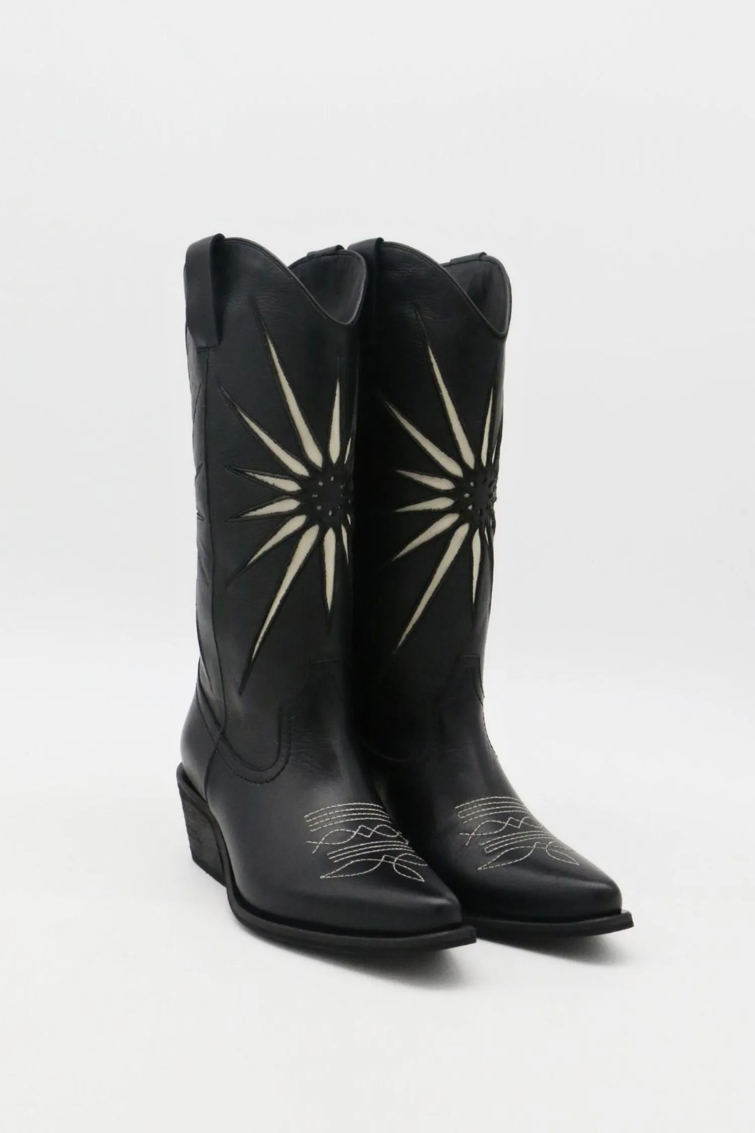 [STIVALI] MOONRISE LEATHER COWBOY BOOT