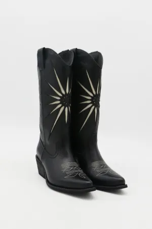 [STIVALI] MOONRISE LEATHER COWBOY BOOT