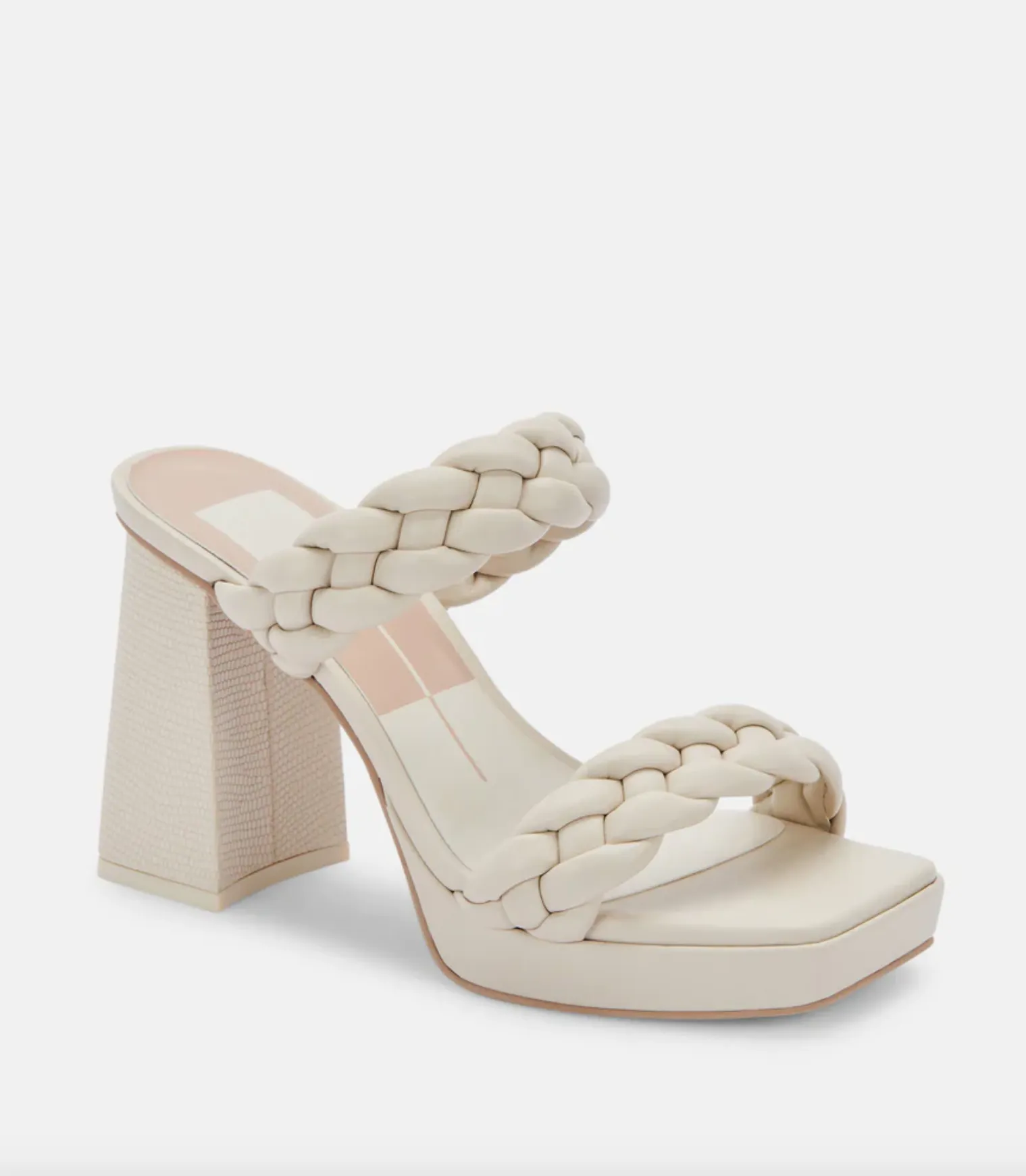 The Ashby Platform Heel by Dolce Vita - Ivory