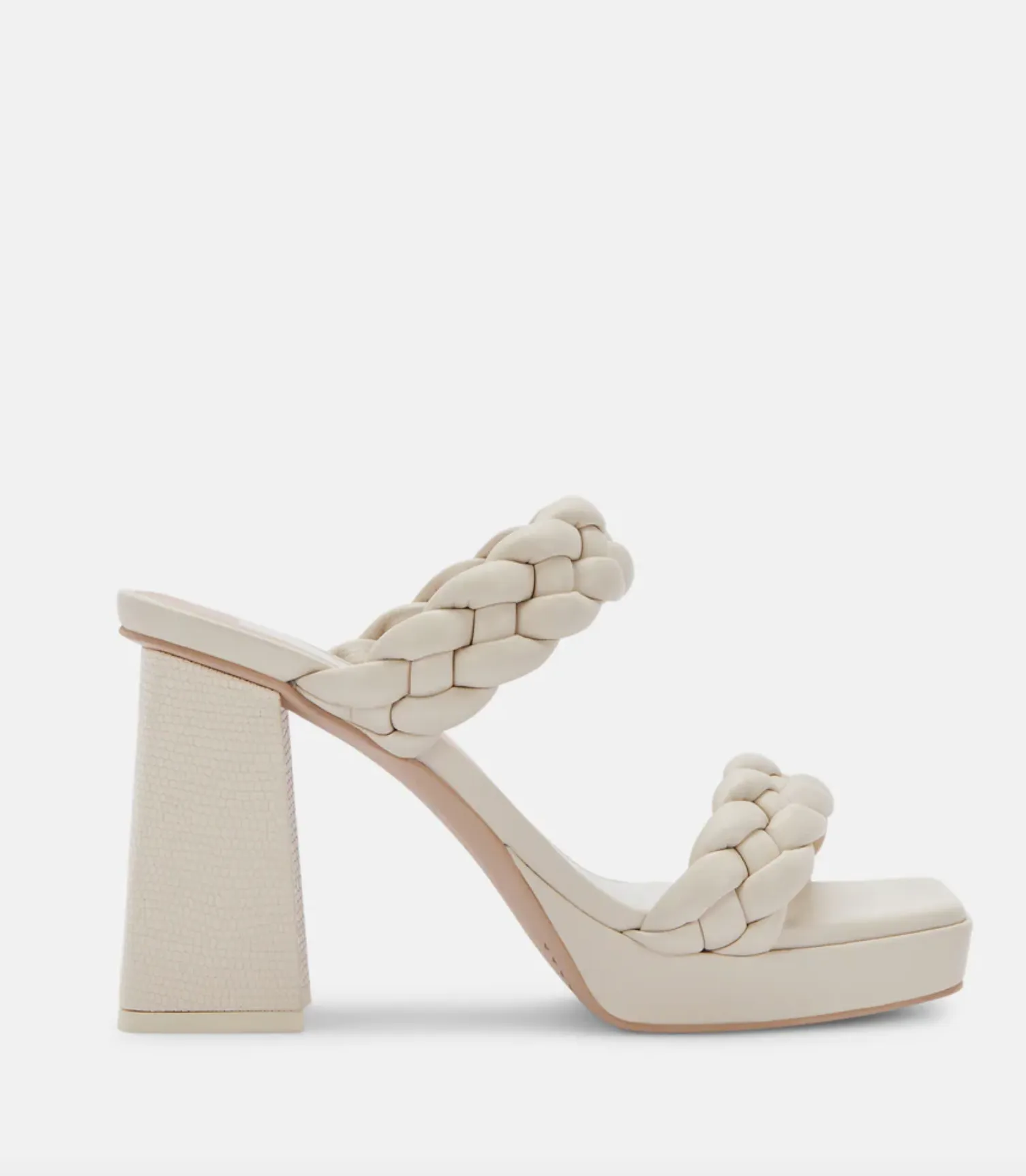 The Ashby Platform Heel by Dolce Vita - Ivory