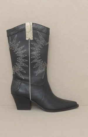 The Halle Cowboy Boots