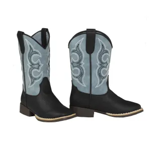 TWISTER KILLIAN STYLE BOOTS YOUTH BOYS BLUE BLACK