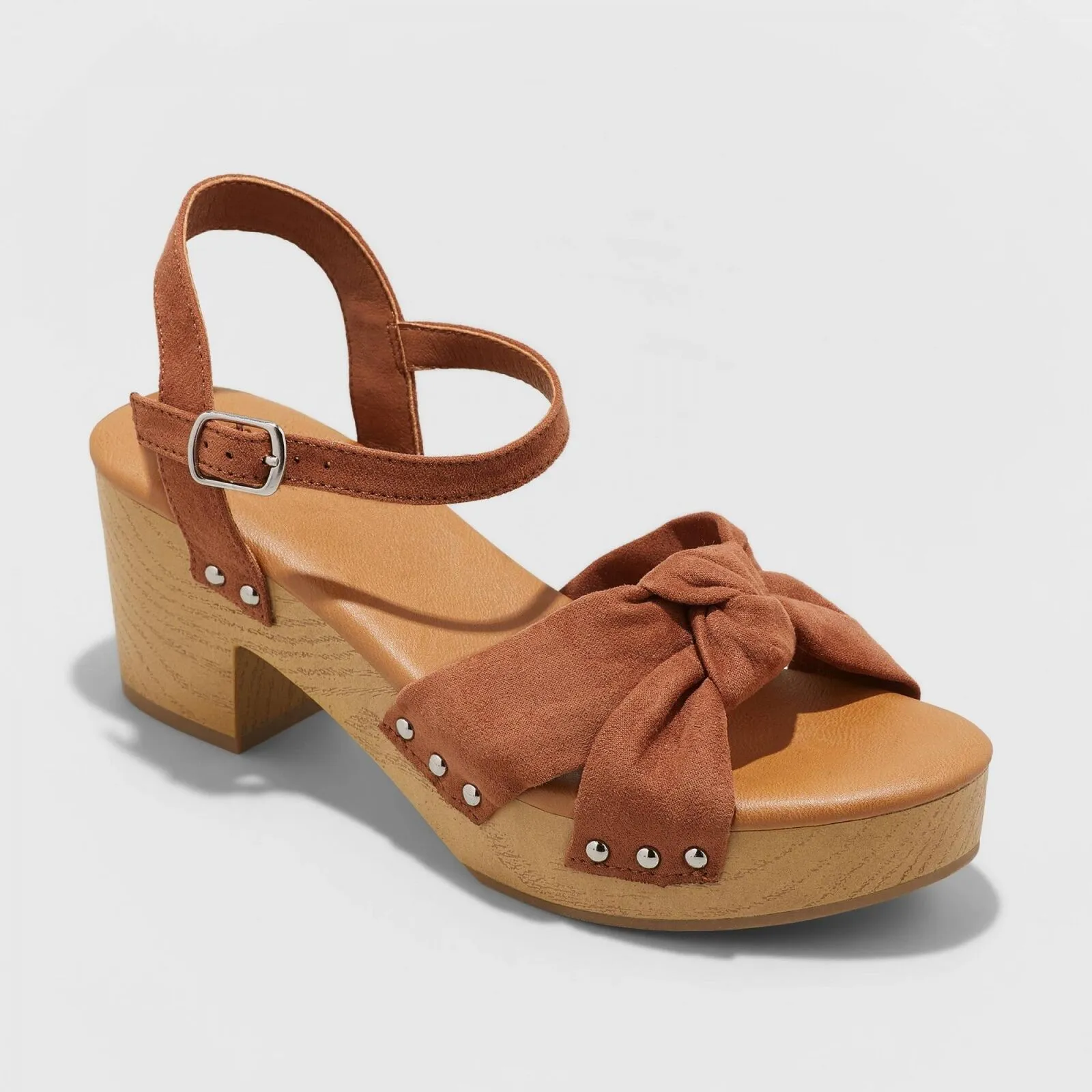 Universal Thread Women's Eleanor Heels Cognac Brown 8.5