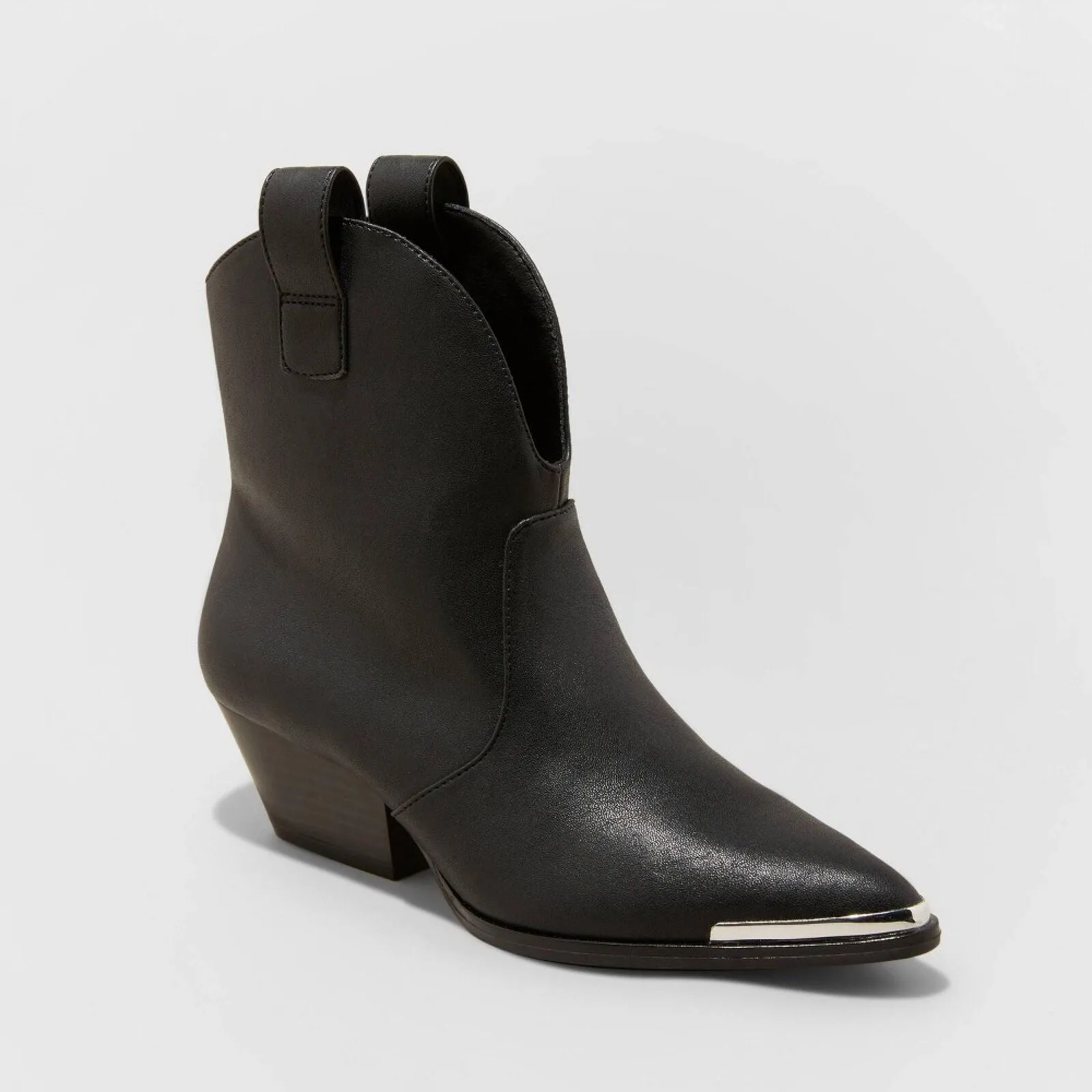 Universal Thread Women's Henley Ankle Western Boots 88375060 Black 10M