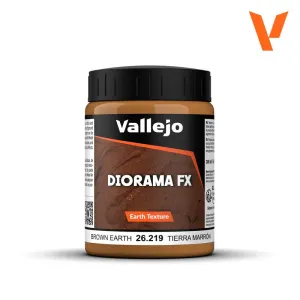 Vallejo Diorama Effects 200ml - Brown Earth