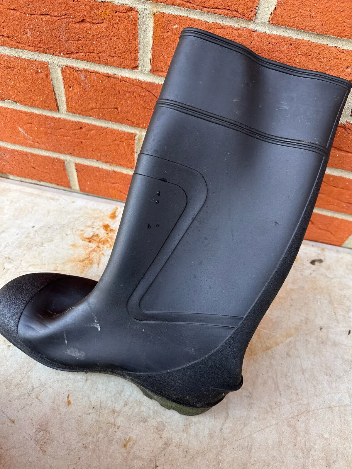 Warwick Safety Rubber Wellies Wellington Boots - Size UK 7 - EU 41