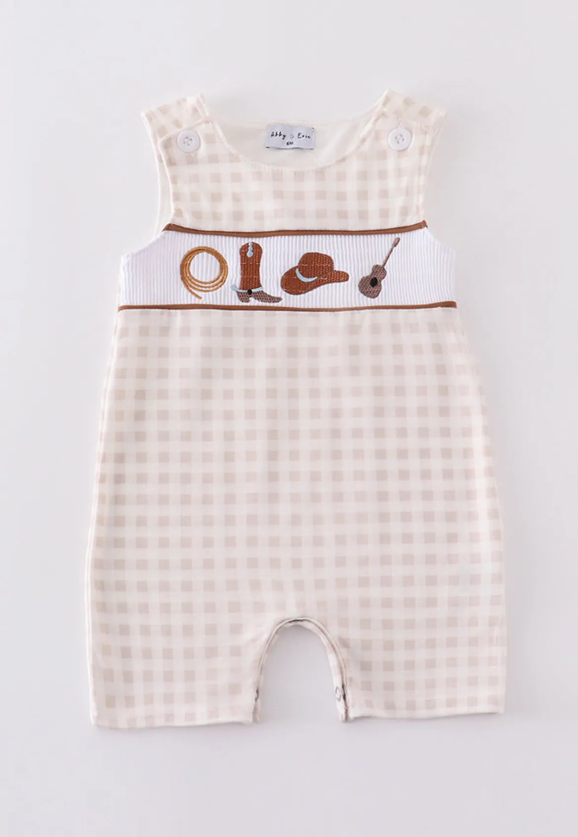 Western Embroidery Smocked JonJon