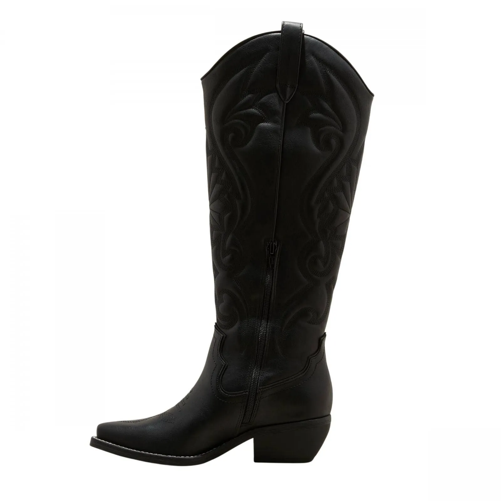 Wild Fable Womens Kenzi Western Boots with Memory Foam Insole Jet Black 11M