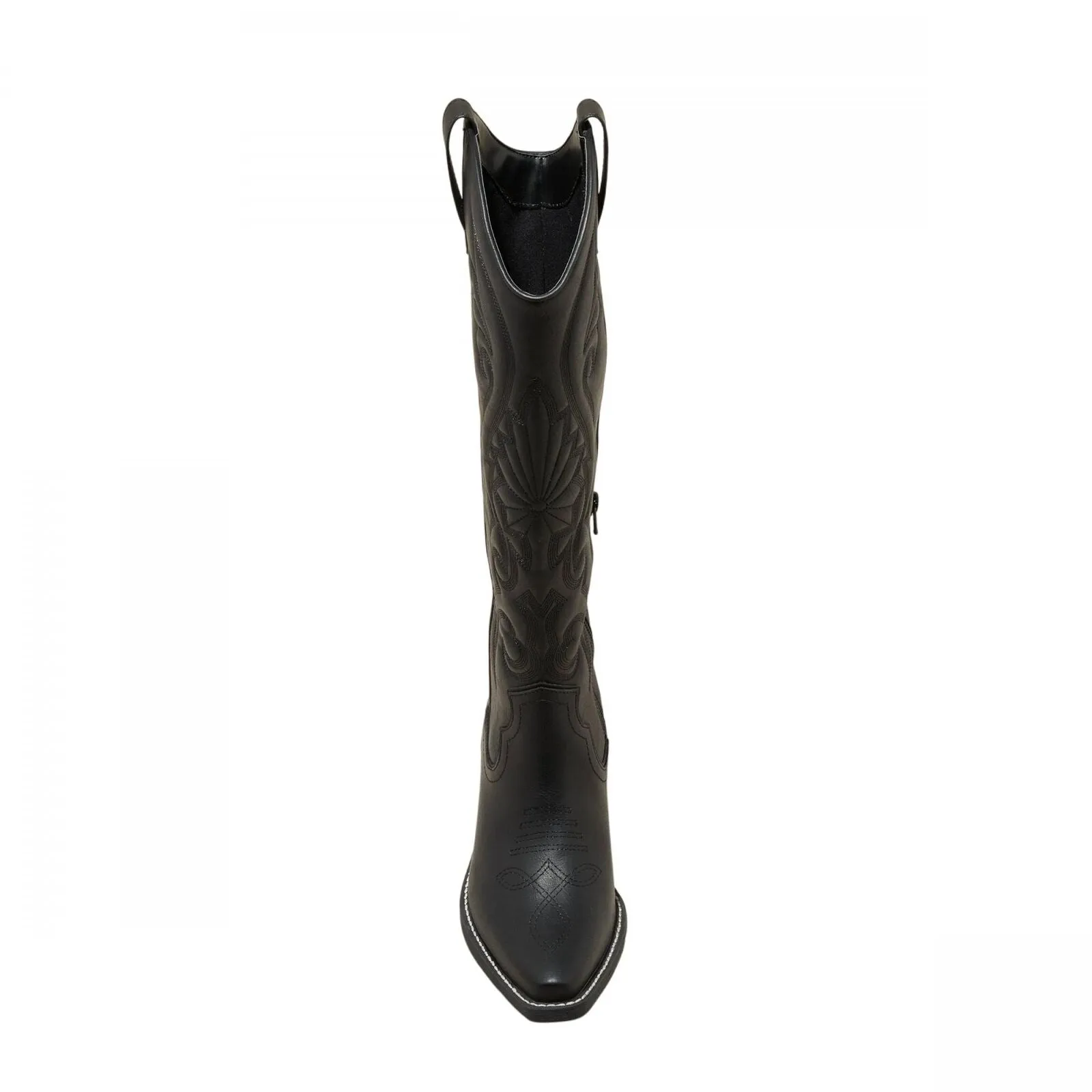 Wild Fable Womens Kenzi Western Boots with Memory Foam Insole Jet Black 11M