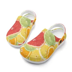 Womens All Season Clogs: Citrus