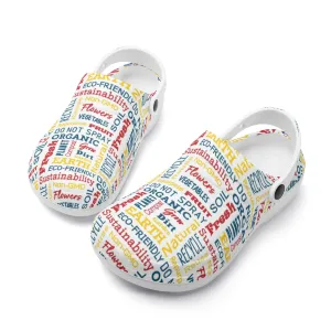 Womens All Season Clogs: Protect Our Planet