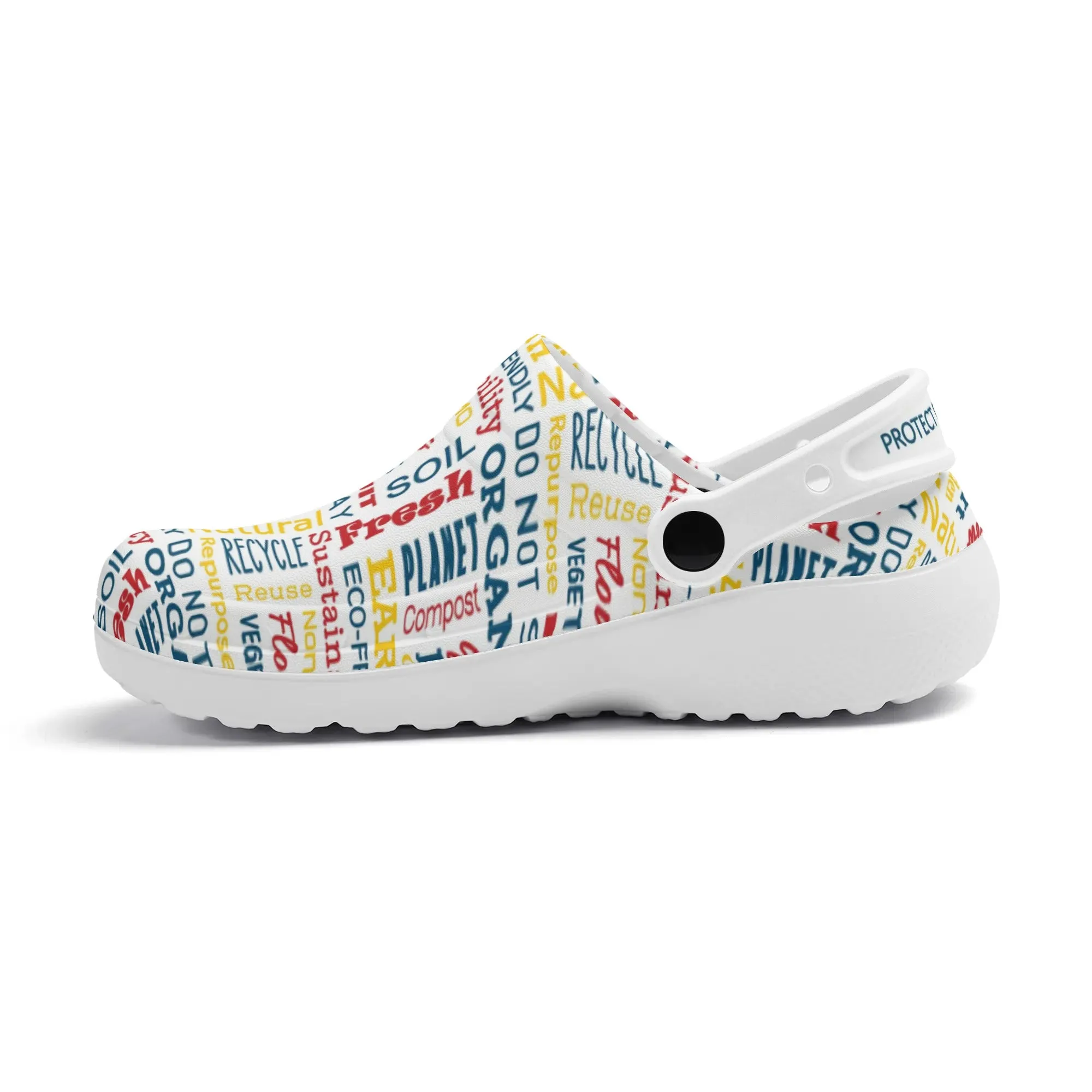 Womens All Season Clogs: Protect Our Planet