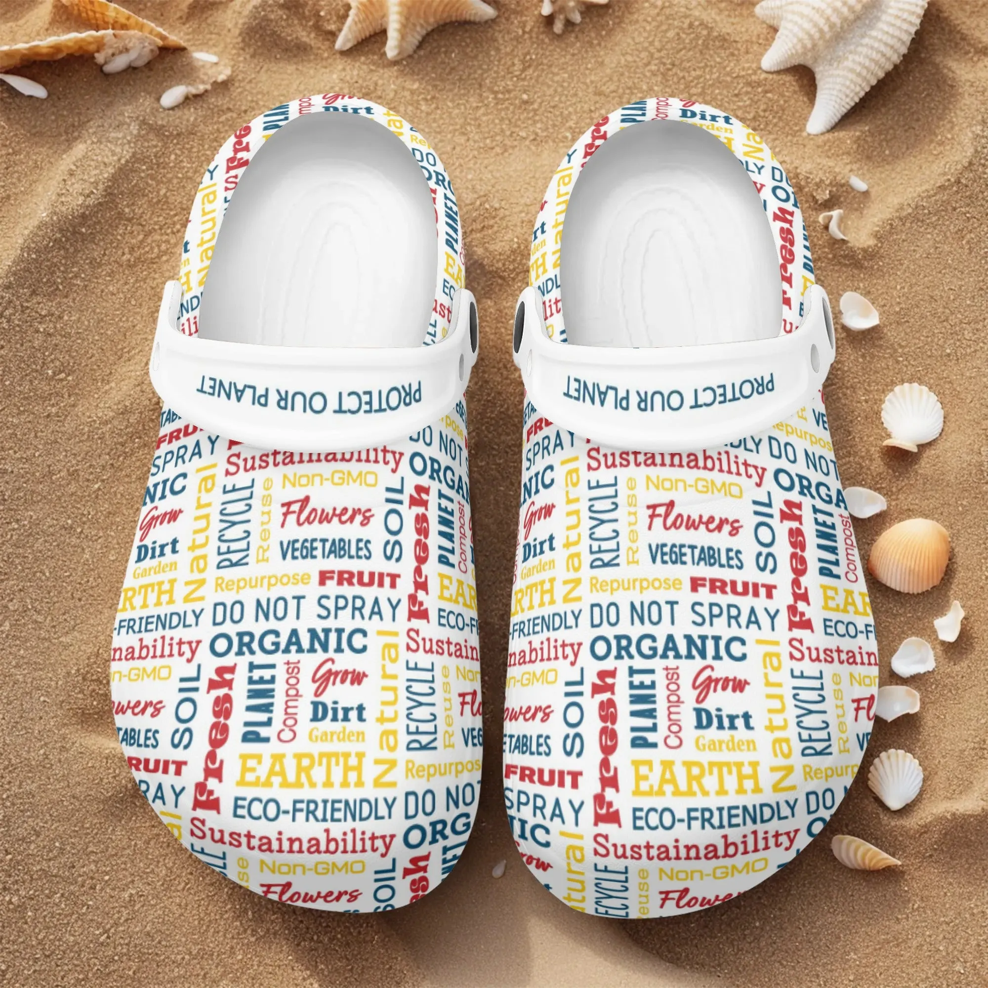 Womens All Season Clogs: Protect Our Planet