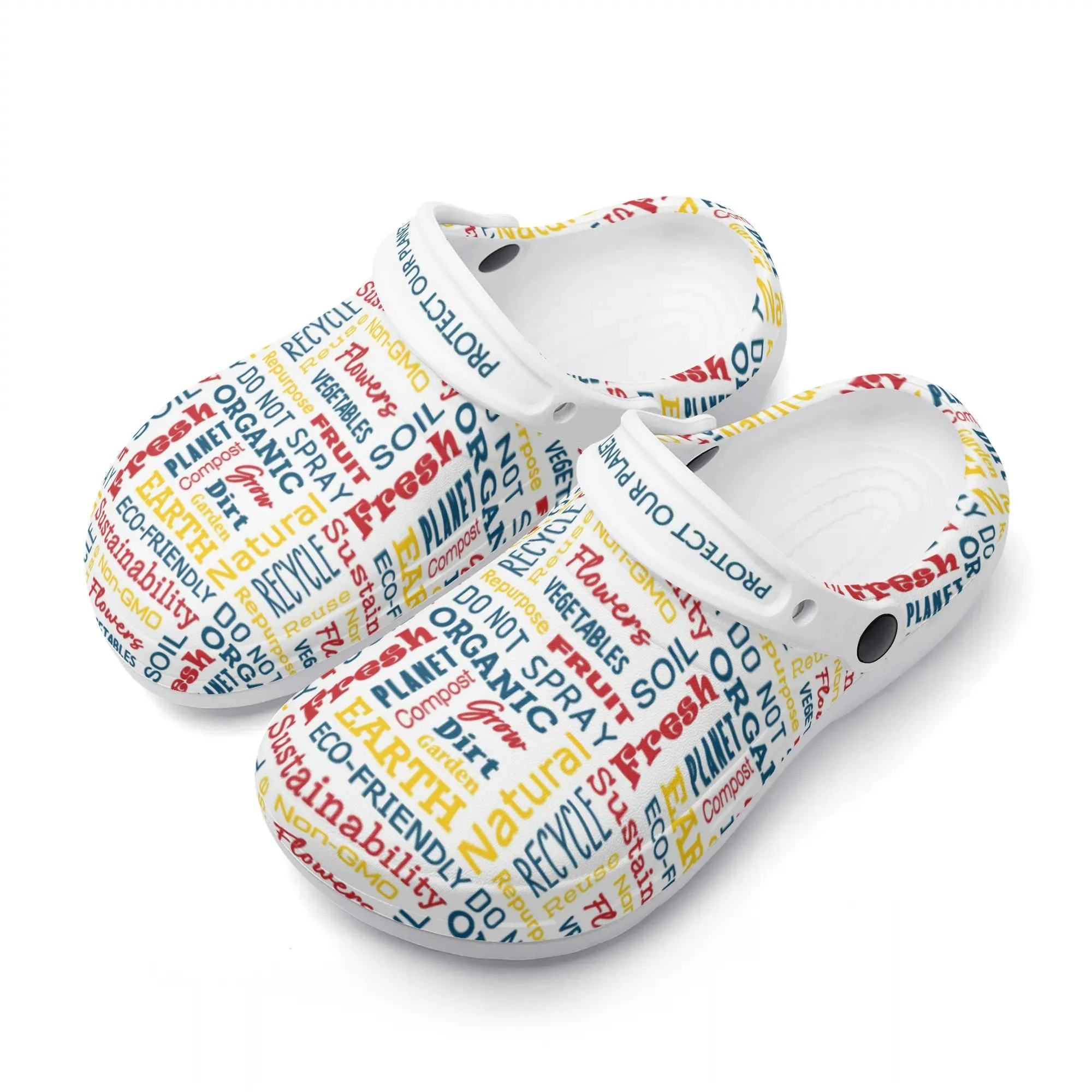 Womens All Season Clogs: Protect Our Planet