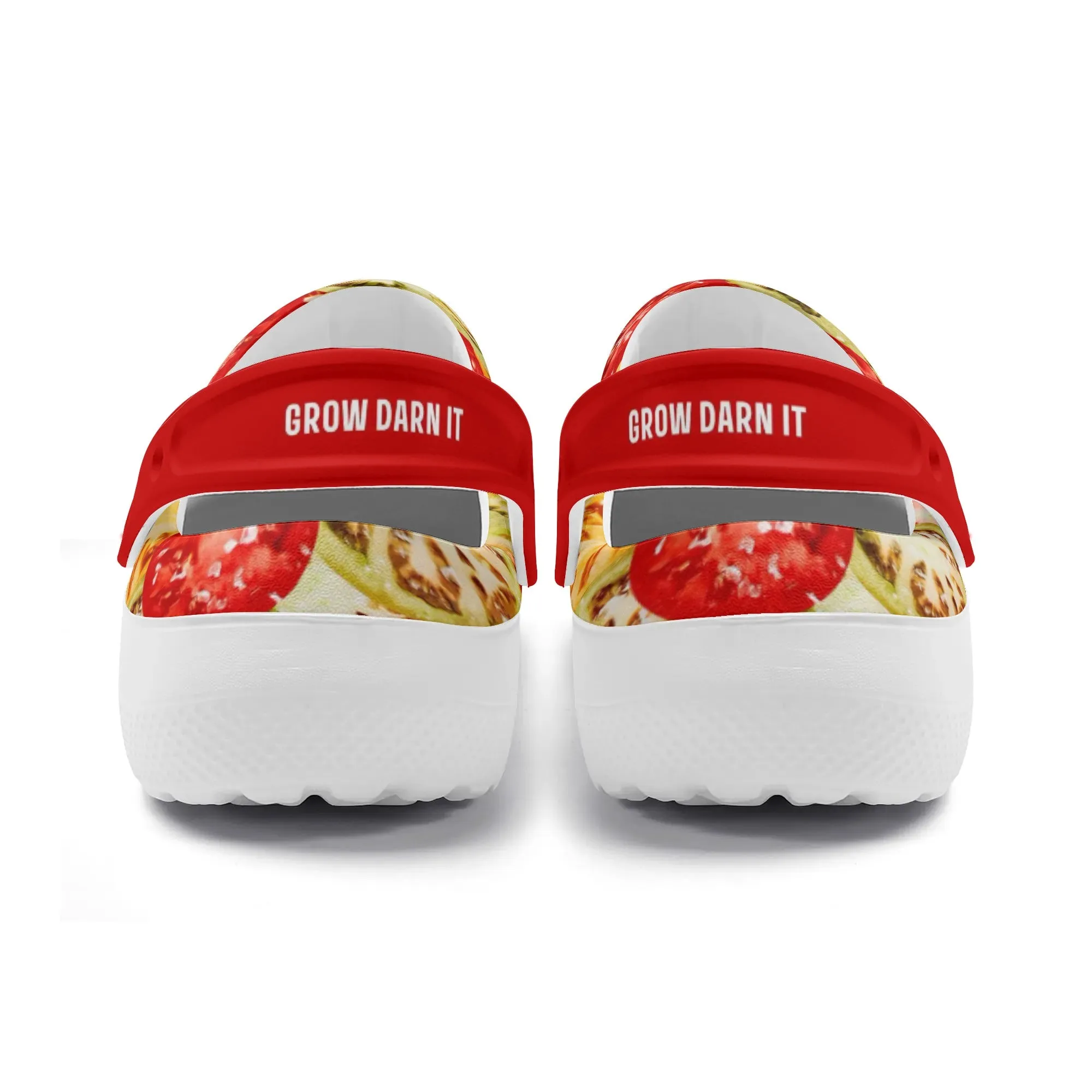 Womens All Season Clogs: Tomato