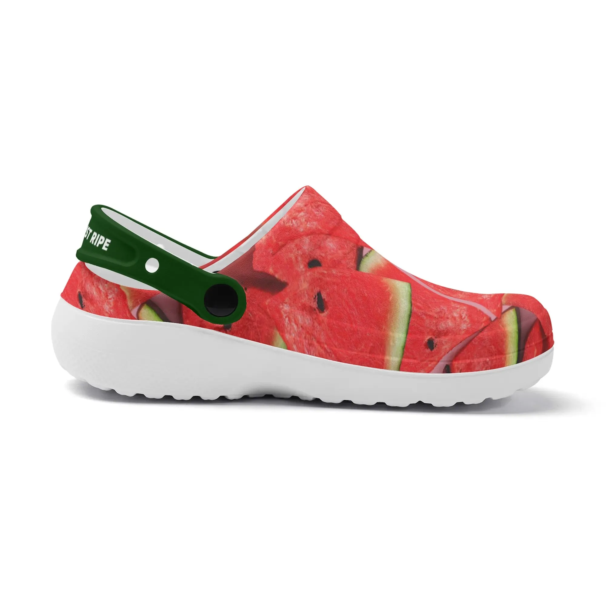 Womens All Season Clogs: Watermelon