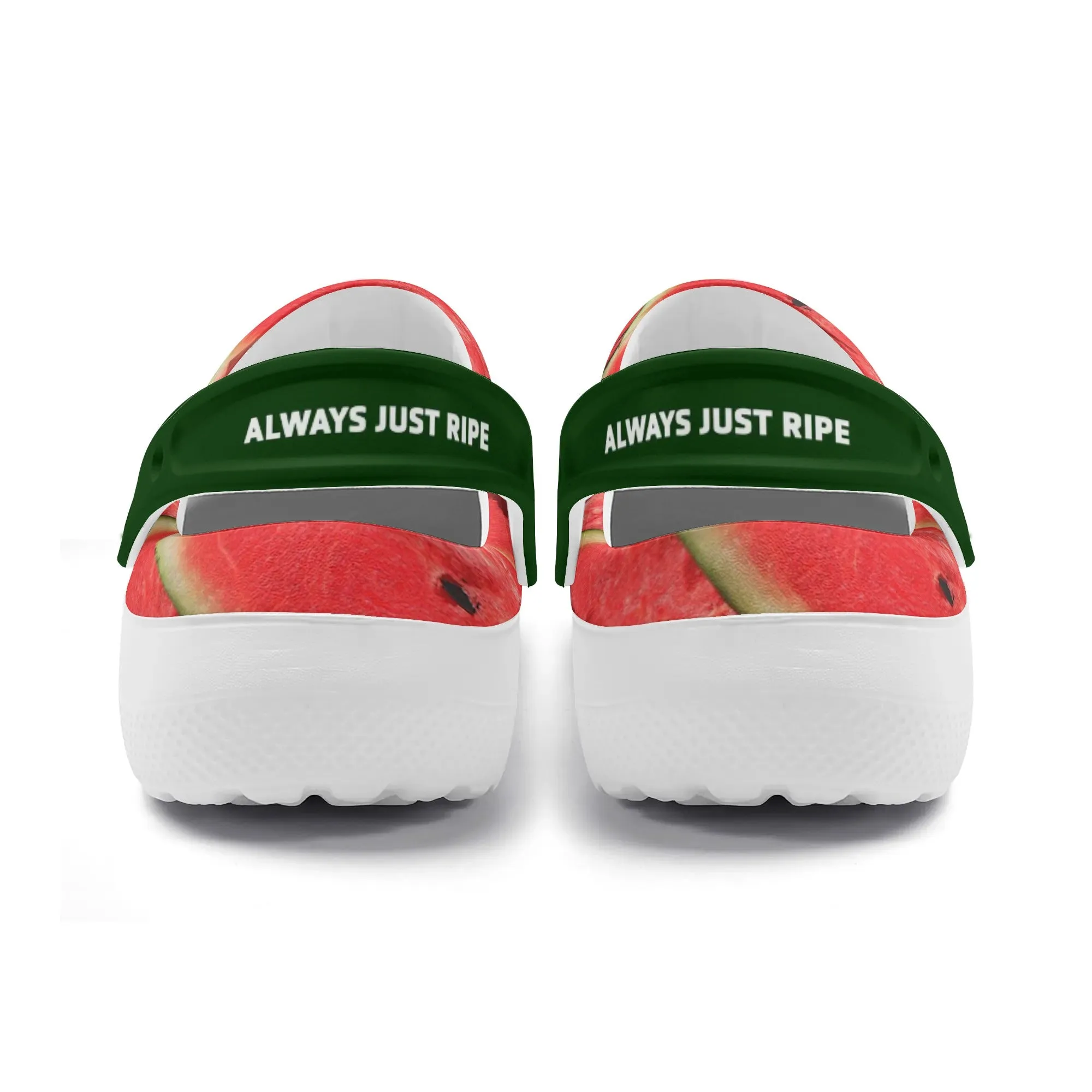Womens All Season Clogs: Watermelon