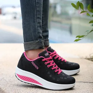 🔥Women's Casual Fashion Breathable Thick Sole Sneakers