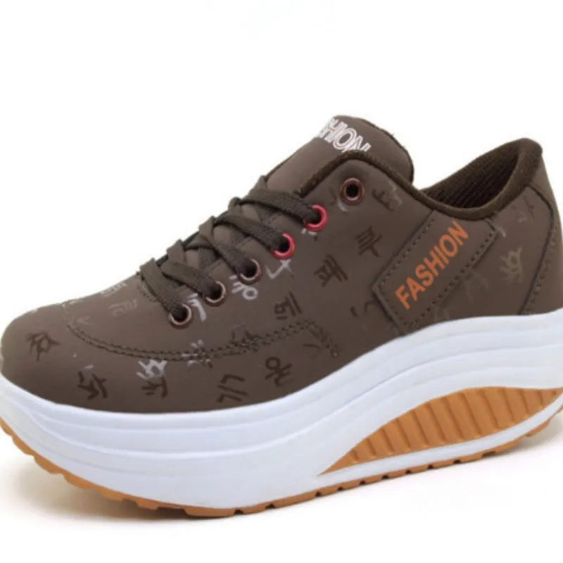 🔥Women's Casual Fashion Breathable Thick Sole Sneakers