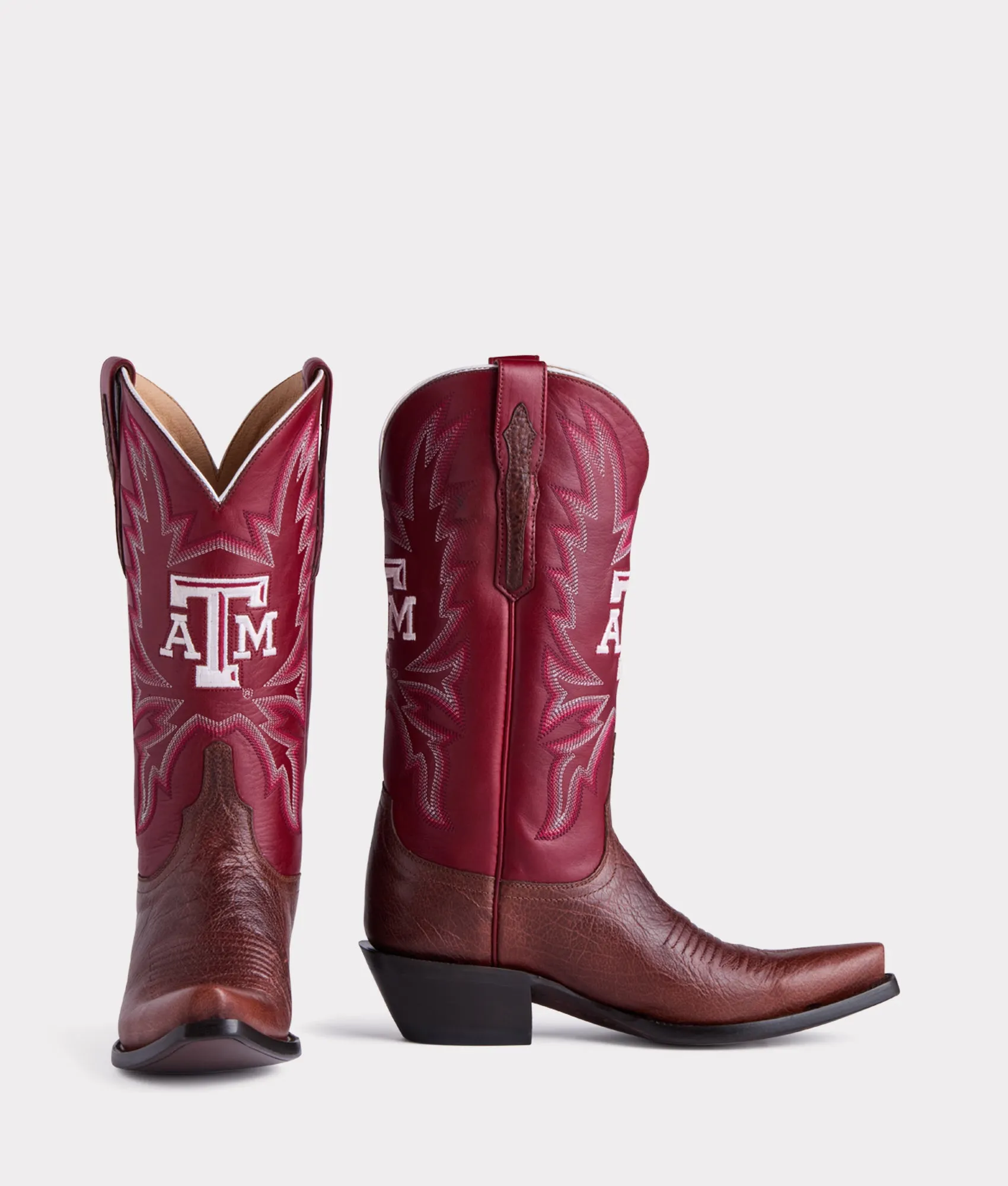 Women's Lucchese x Texas A&M 12th Man :: Chocolate