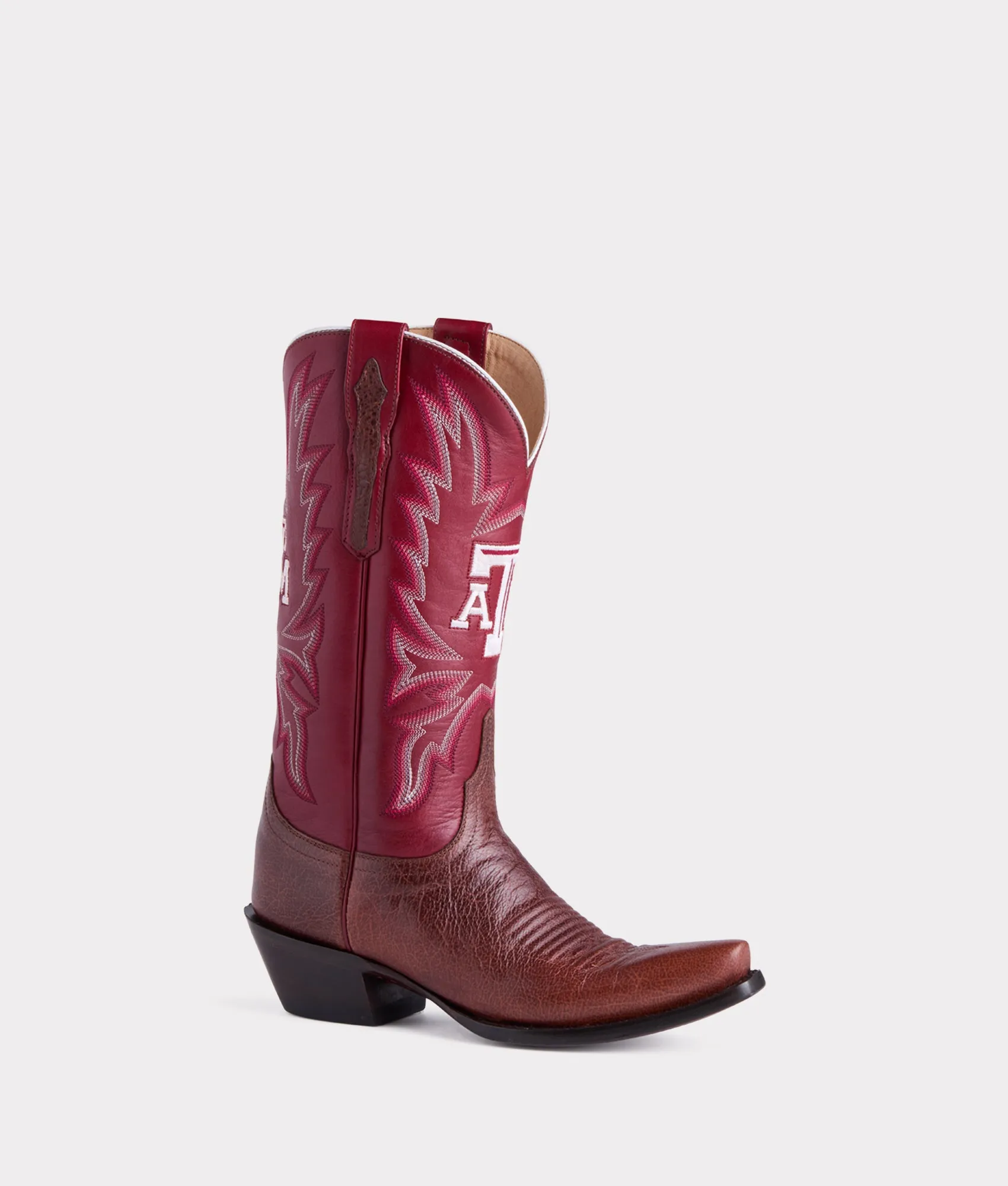 Women's Lucchese x Texas A&M 12th Man :: Chocolate