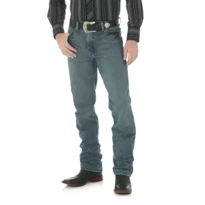 Wrangler Men's Cowboy Cut Silver Edition Slim Fit Jean Vint Midnight